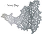 Carte de Saint Martin